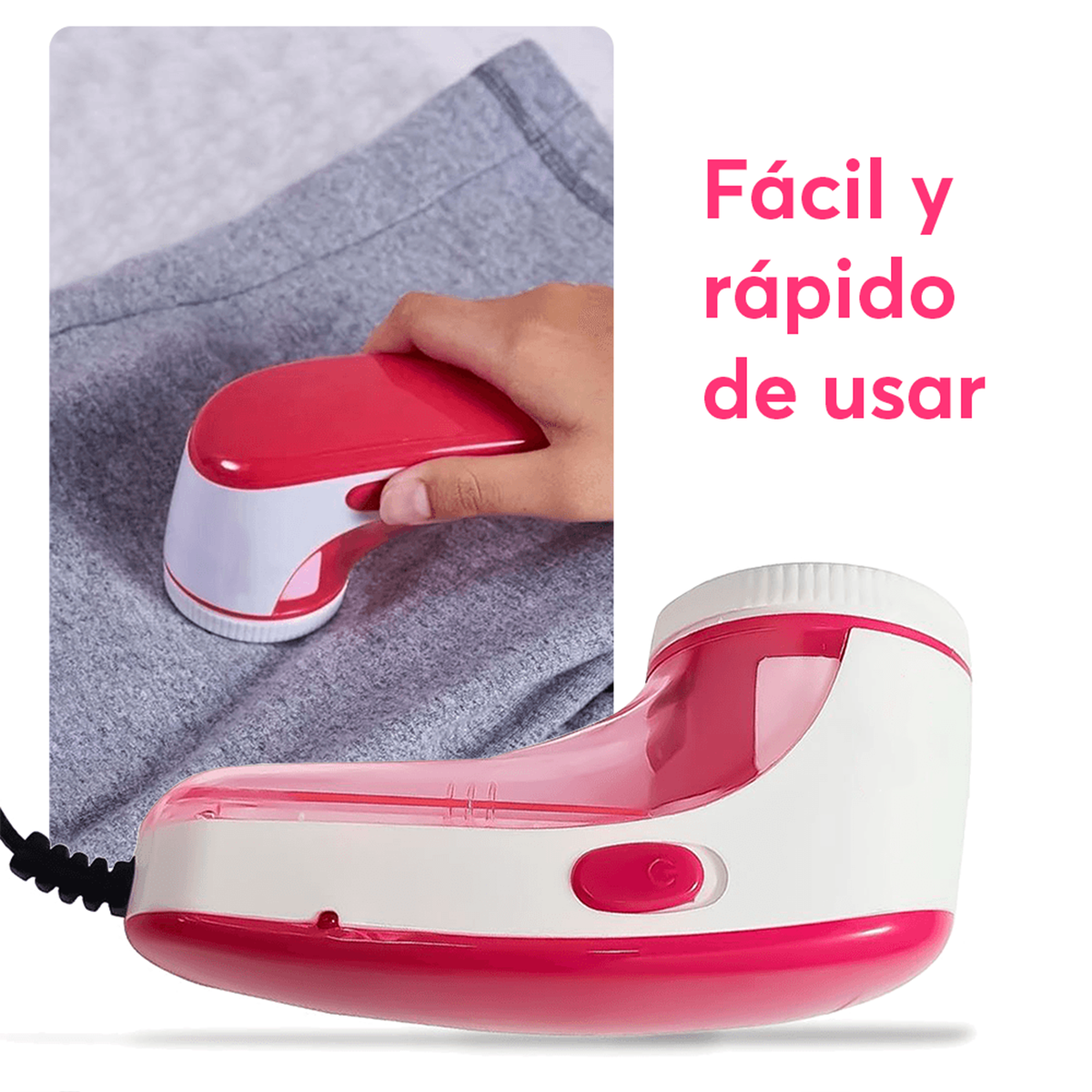 Quita Pelusas Eléctrico Archy Removedor de Pelusas por USB con 3 Cuchillas para Sofás Suéteres Abrigos Tela