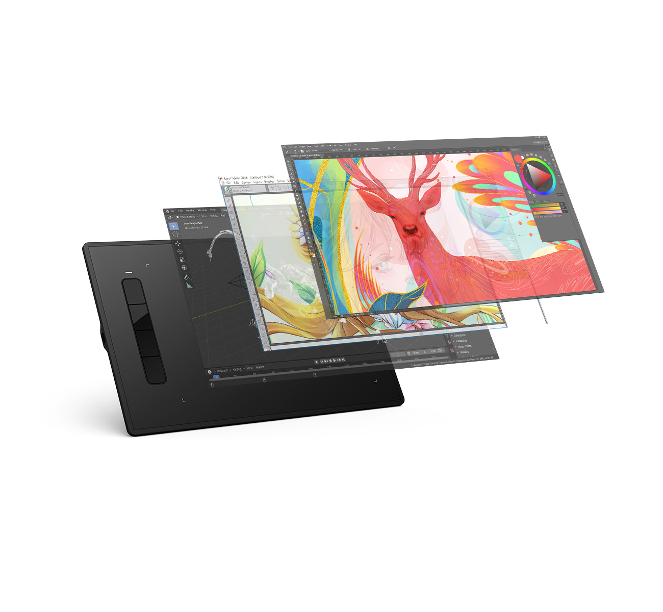 Tableta Digitalizadora Grafica Xp-pen Star G960s Plus 9 X 6 pulgadas