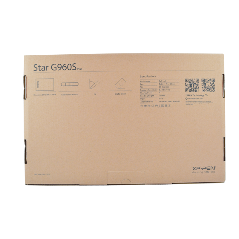 Tableta Digitalizadora Grafica Xp-pen Star G960s Plus 9 X 6 pulgadas