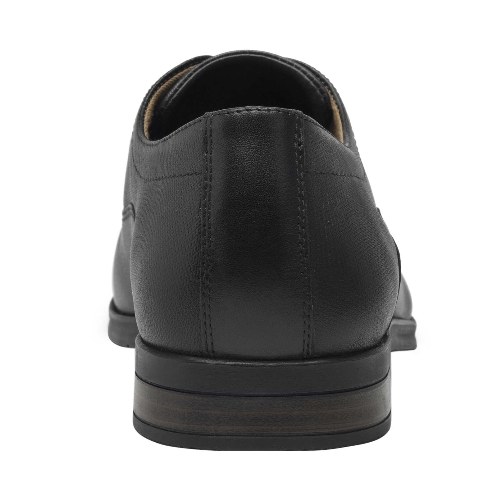 Zapato Negro Oxford Hombre Semi Vestir Flexi 413602 Confort