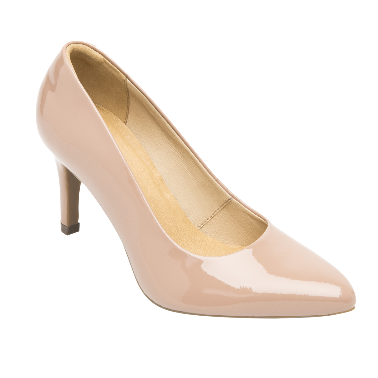 Zapatilla Para Mujer Flexi Clásicas 104505 Charol Nude Moda