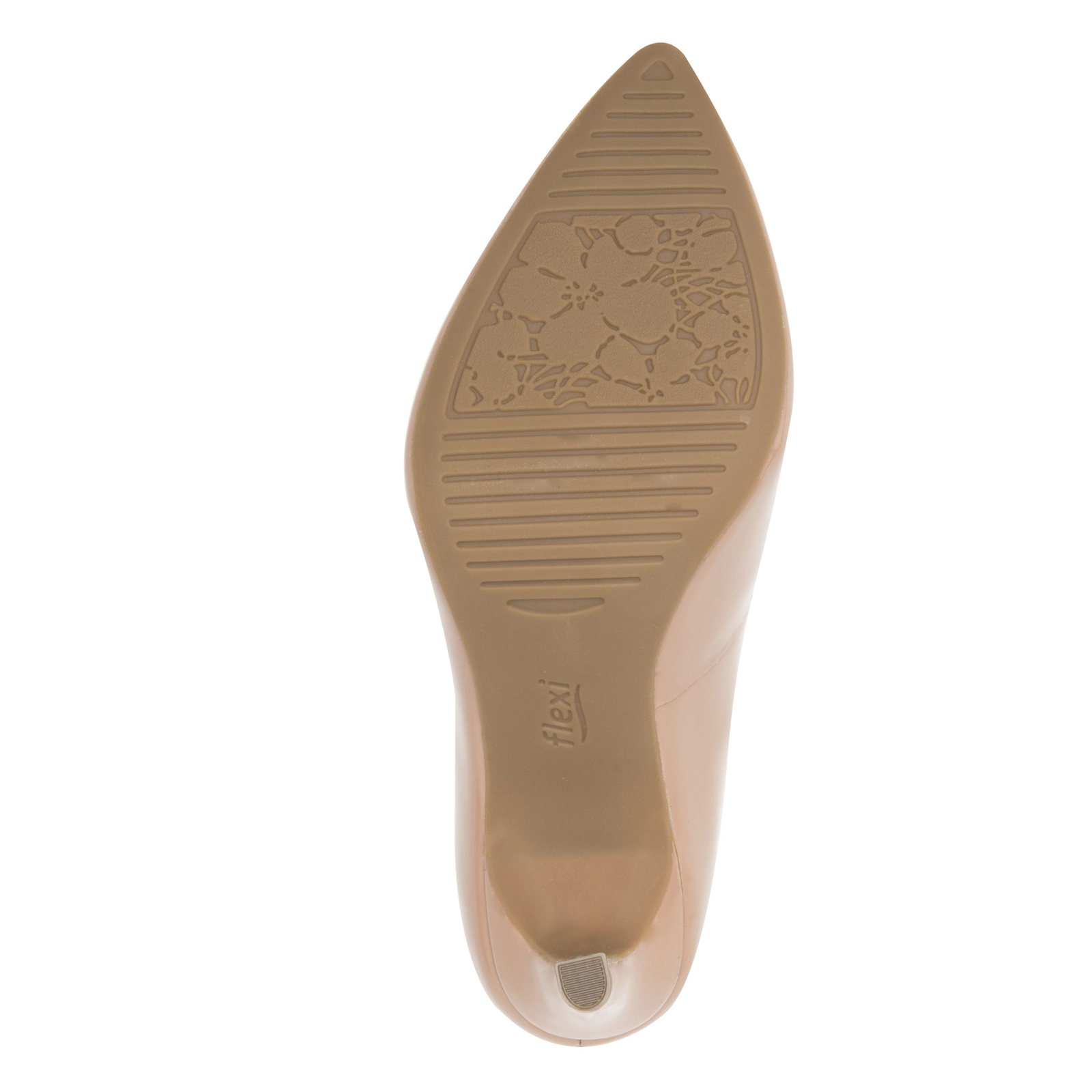 Zapatilla Para Mujer Flexi Clásicas 104505 Charol Nude Moda