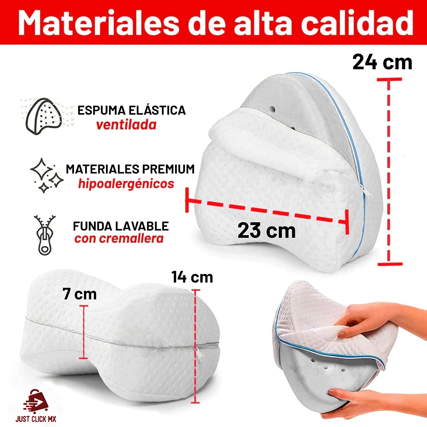 Almohada Ortopédica Para Piernas