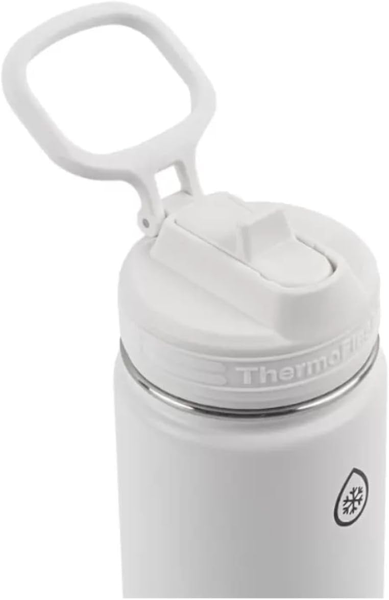 Thermoflask Juego De 2 Botellas De Acero Inoxidable 474ml (Blanco/Azul) 