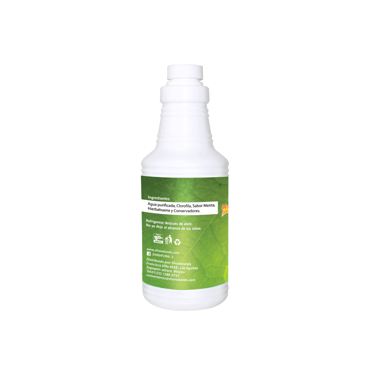 Clorofila Hierbabuena 500 ml Shanova