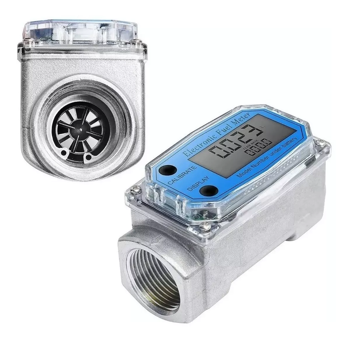 Cuenta Litros Electrónico Turbina Digital Diesel 8-100l/min