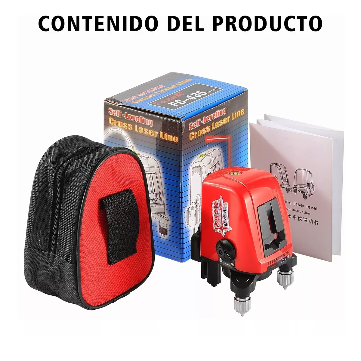 Nivel Láser Girar 360 Grados 2 Líneas Nivel 3 Autonivelante