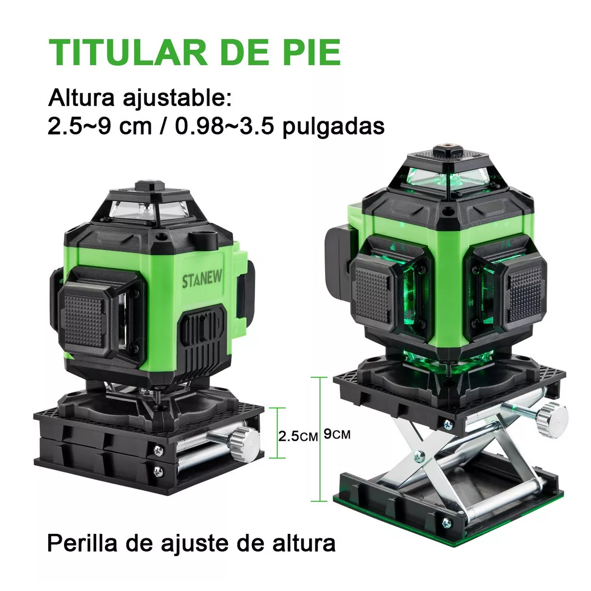 Nivel Láser 4d Autonivelante C/16 Líneas Y 2 Baterías