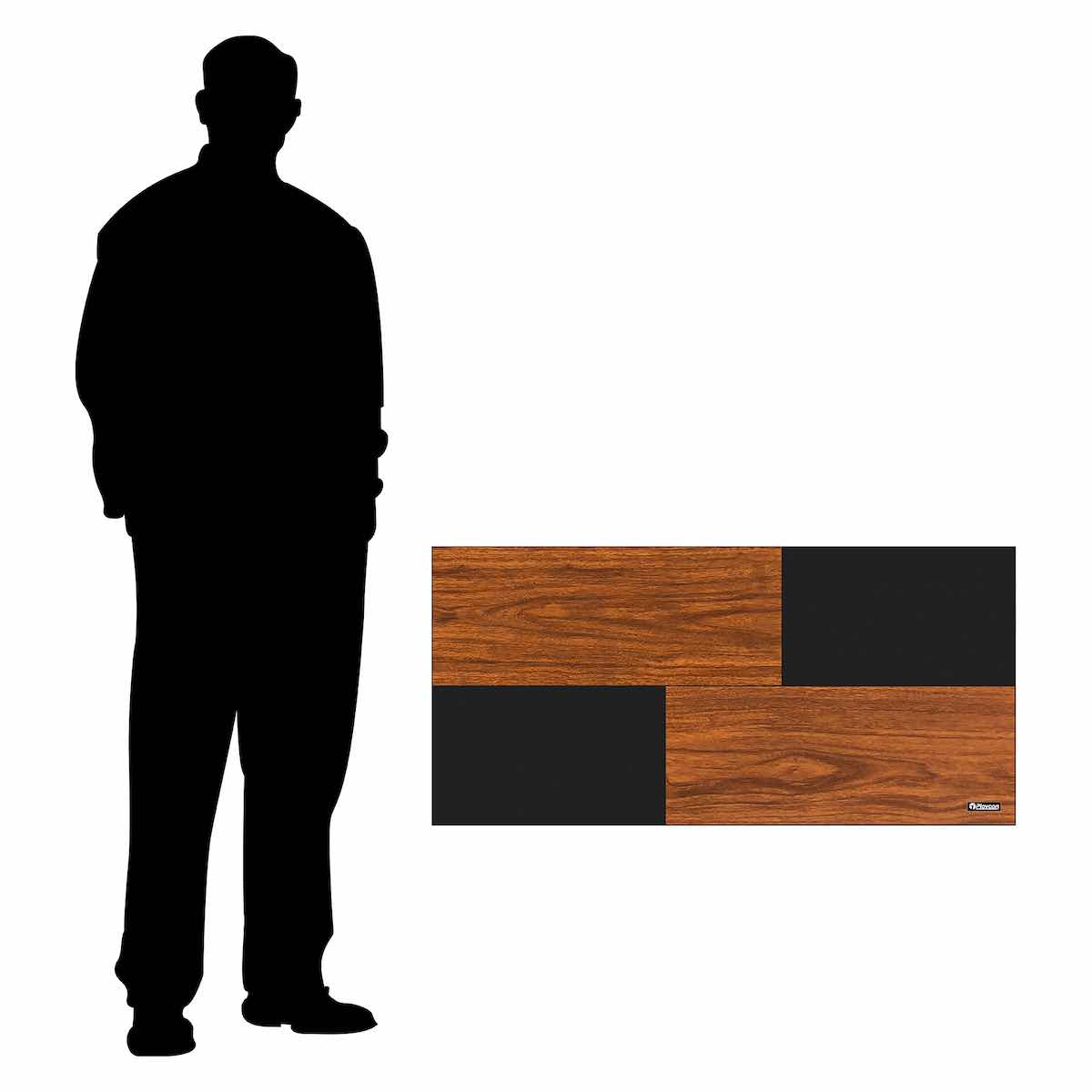Cabecera Individual Flotante Estilo Minimalista Playcon Color Negro Tzalam