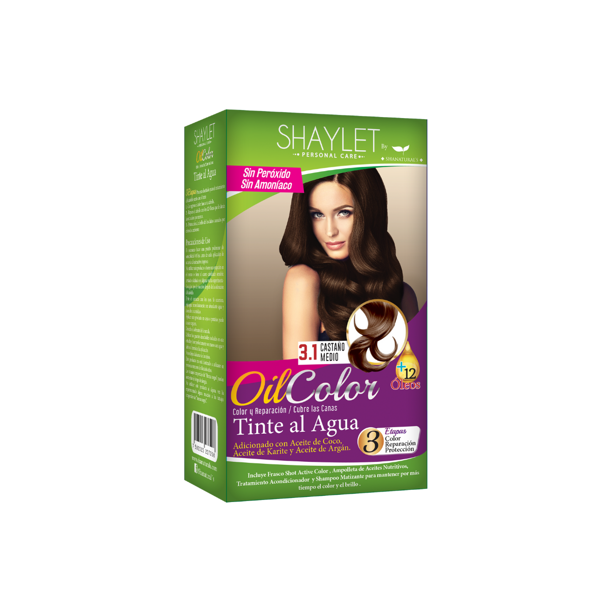 Tinte 3.1 Castaño Medio Shaylet