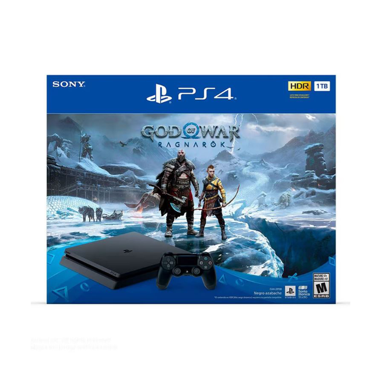 Consola Playstation 4 Bundle + God Of war Ragnarok
