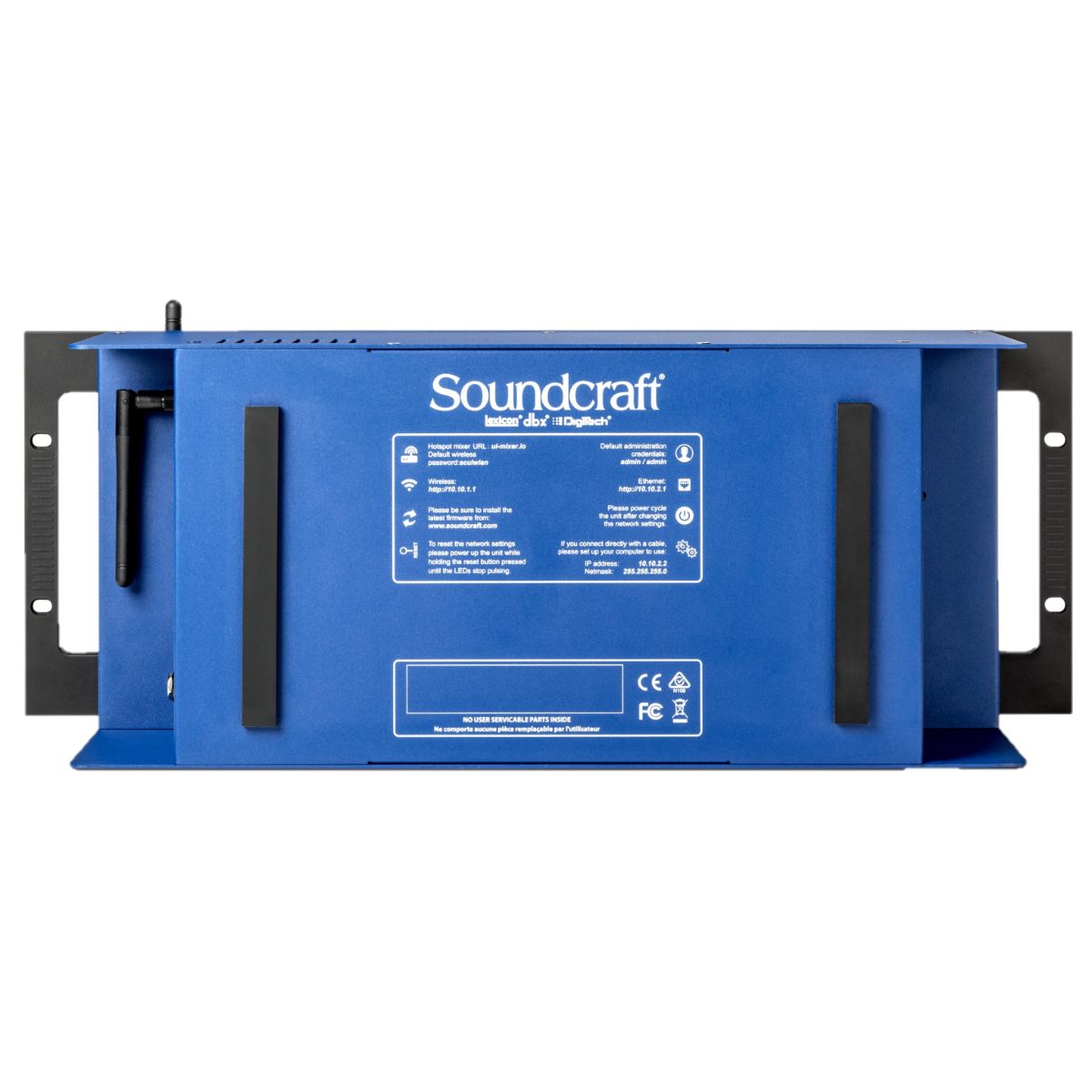 Mezcladora digital SOUNDCRAFT ui24r 24 canales,usb c/control inalámbrico