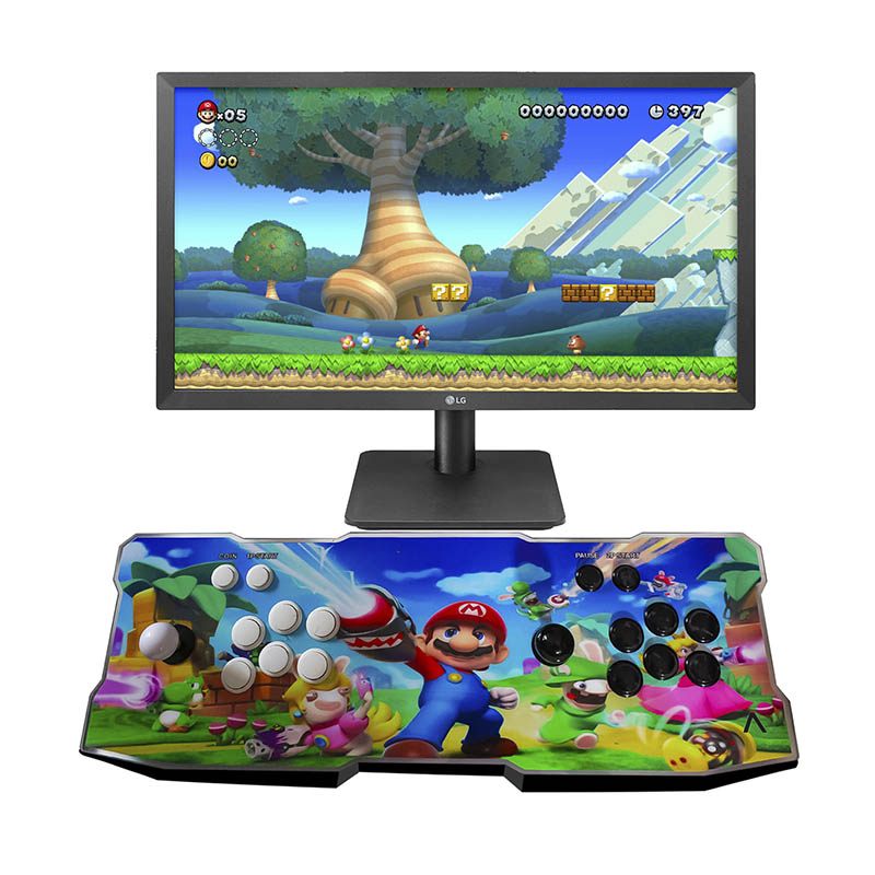 Consola Tablero AION MB ALL Stars M3+Monitor LG 22MP410-B 21.5"