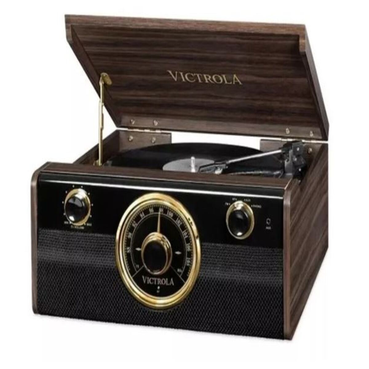 Victrola Vta 240 4 En 1 Tocadiscos Con Bluetooth Moderno