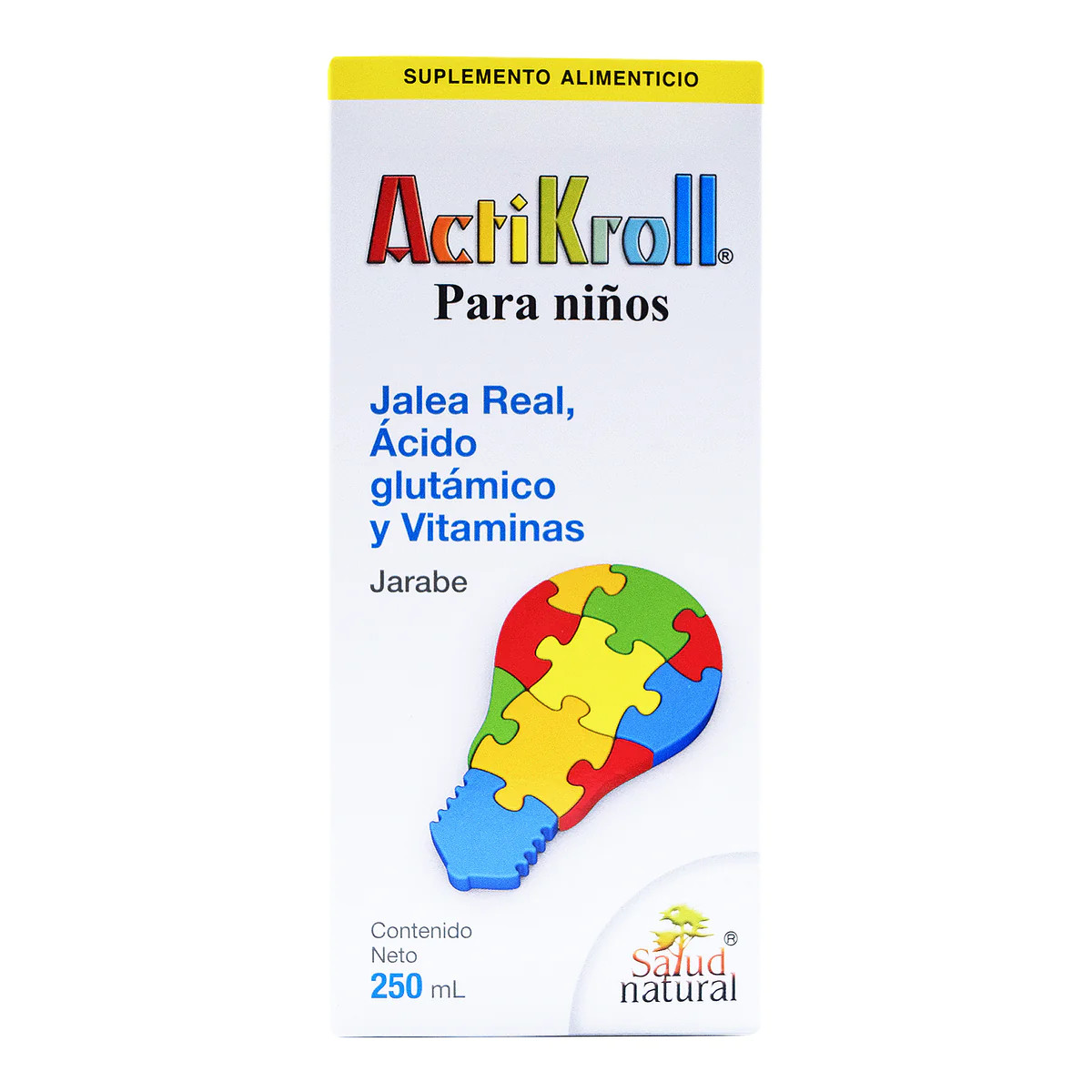 Actikroll Para Niños: Suplemento de Vitaminas y Jalea Real en Formato Líquido - Impulsa la Salud y el Bienestar Infantil con Salud Natural