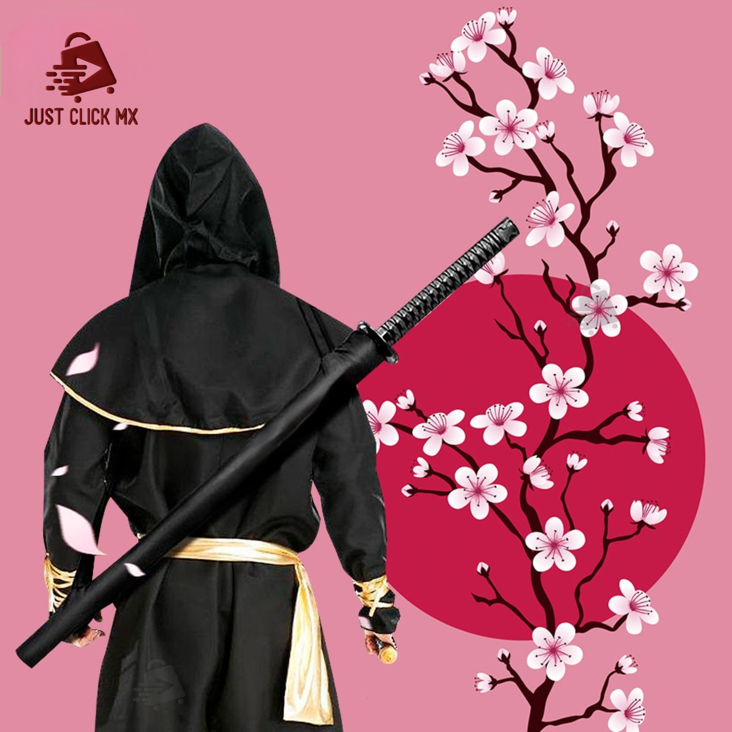 Paraguas Grande Katana Samurai