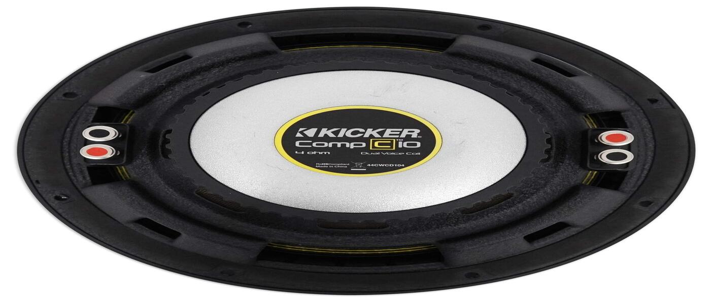 Subwoofer Kicker Compd 10 Cwcd104