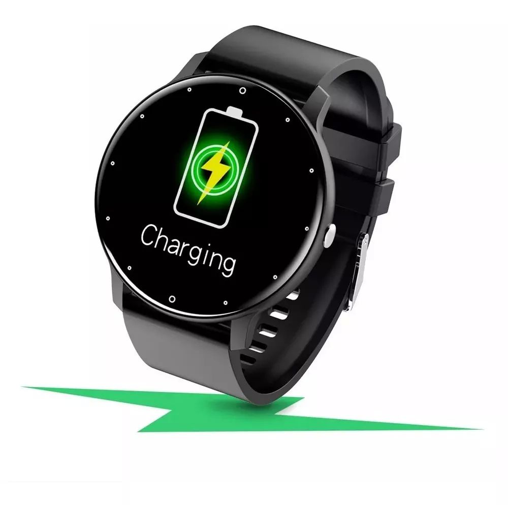 Reloj Inteligente Bluetooth Smartwatch Zl02 Impermeable Negro
