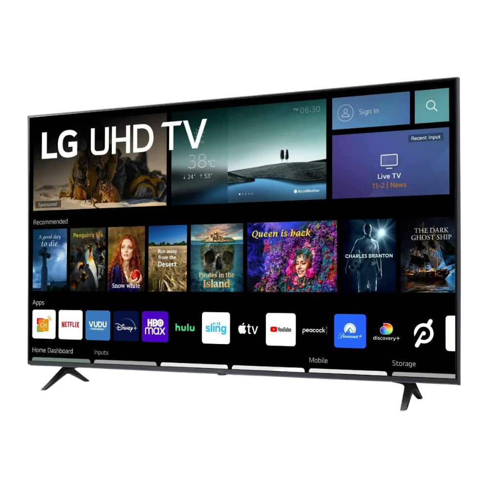 Smart TV LG 65UQ7070 LED 4K UHD webOS Bluetooth ThinQ AI 82W 120V