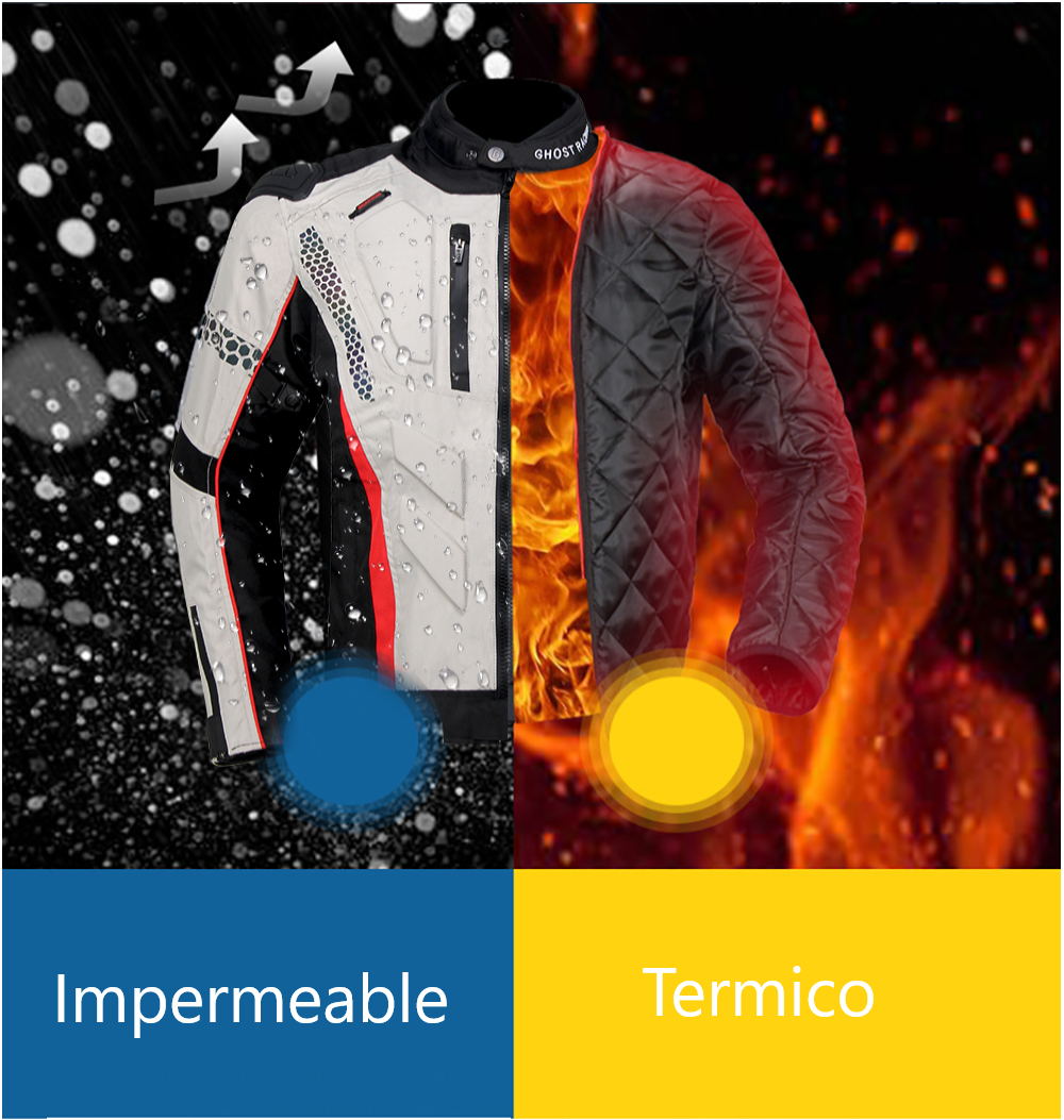 Mujer Chaqueta Moto Mujer Moto Impermeable Moto Con Motociclista Armadura