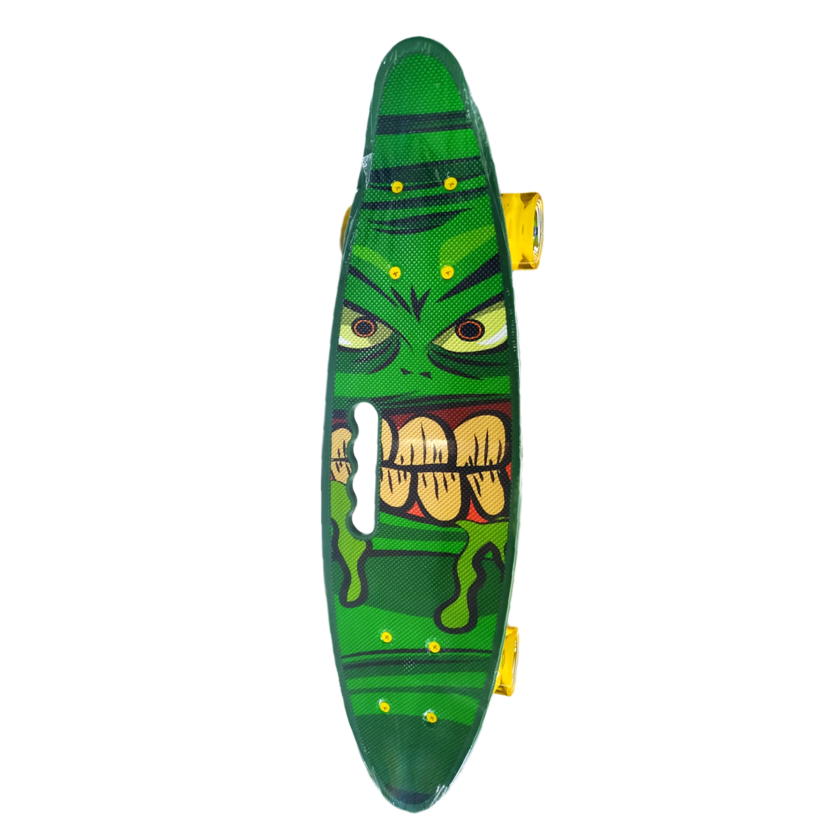 Patineta Cruiser Portatil Tipo Penny Llantas Luz Led Zombie