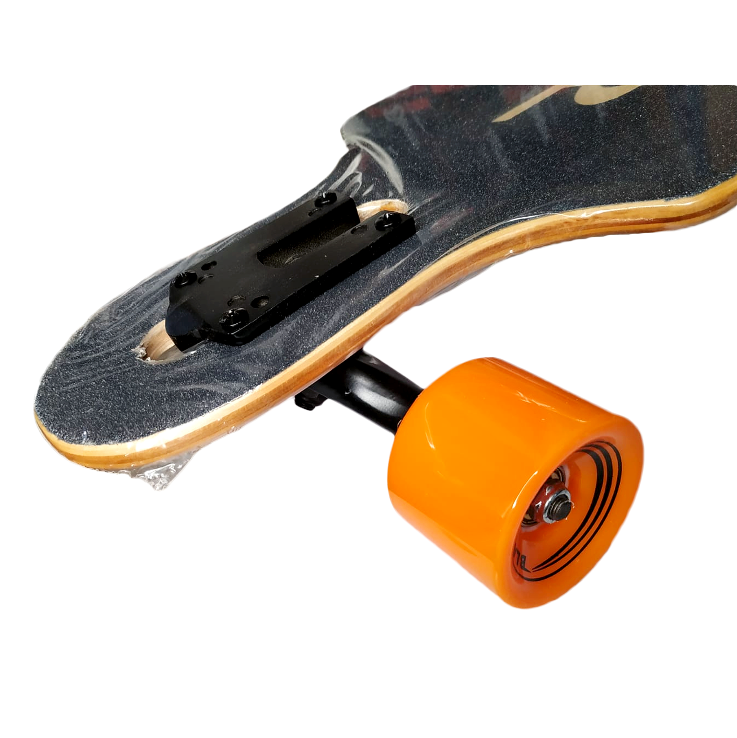 Longboard Cruiser Semiprofesional Freeride Madera Maple Roja