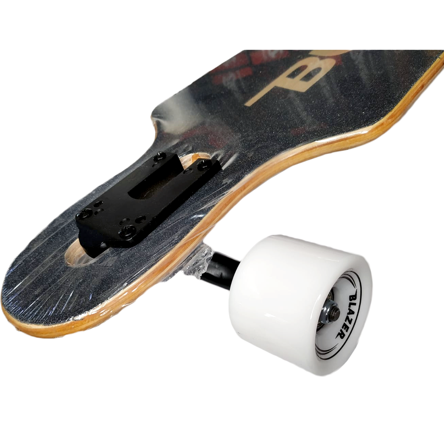 Longboard Cruiser Semiprofesional Freeride Madera Maple Gris