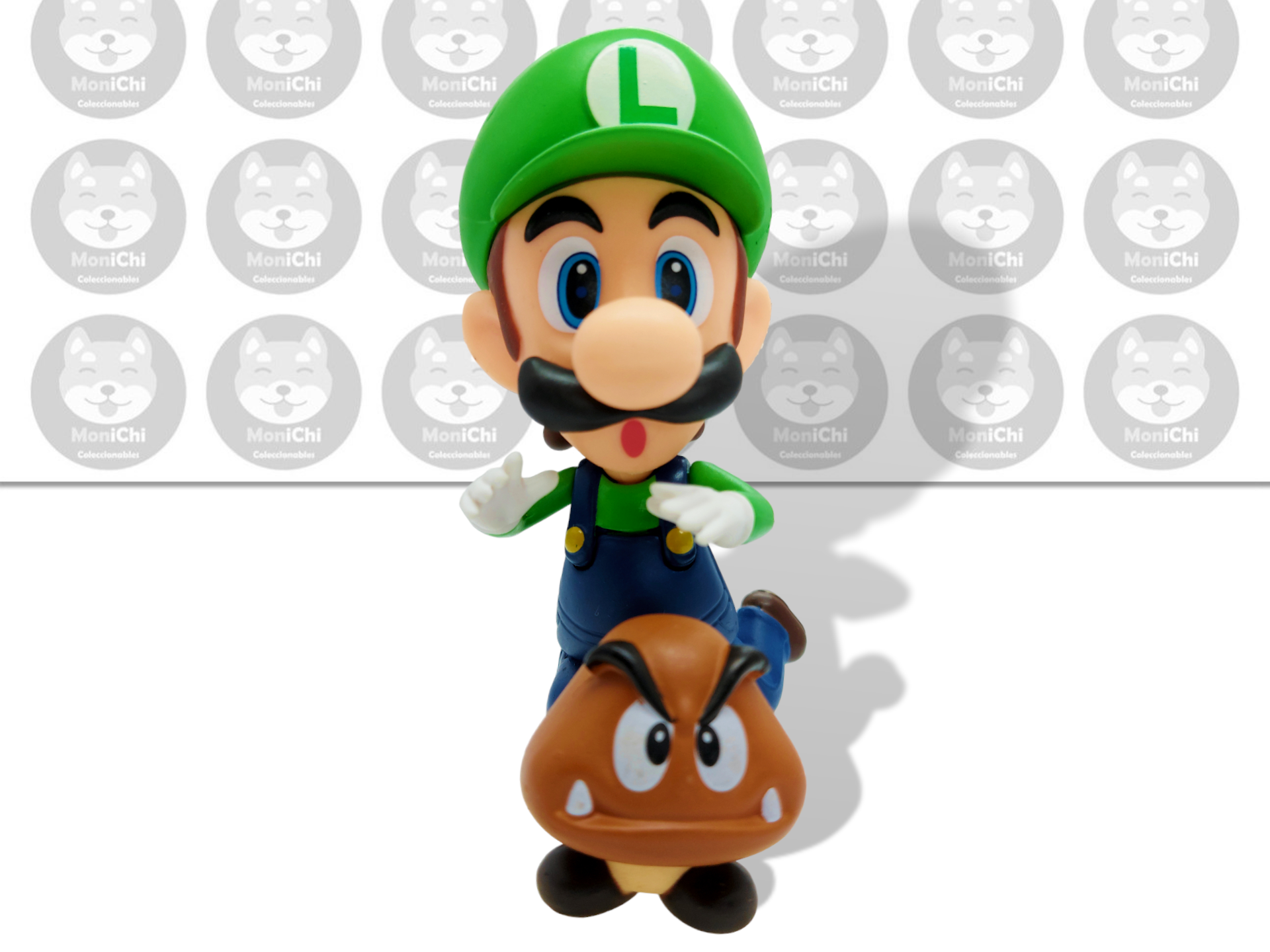 Luigi Bros 393 Mario Nendoroid Figura Juguete Muñeco Juego