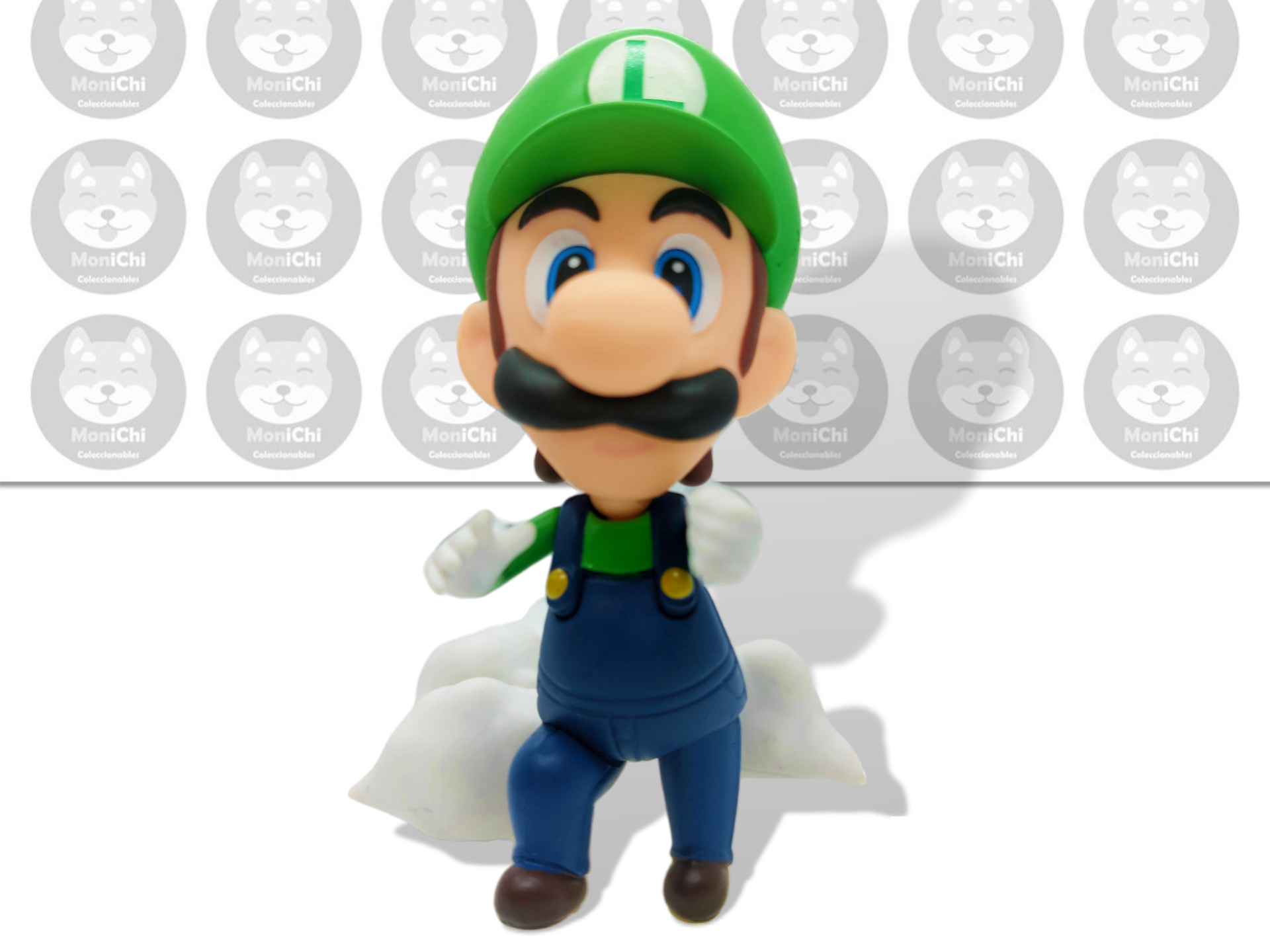 Luigi Bros 393 Mario Nendoroid Figura Juguete Muñeco Juego