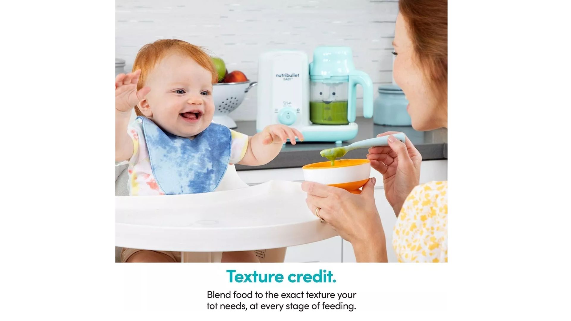 Vaporera Nutribullet Baby + Procesador De Comida Baby Bullet 