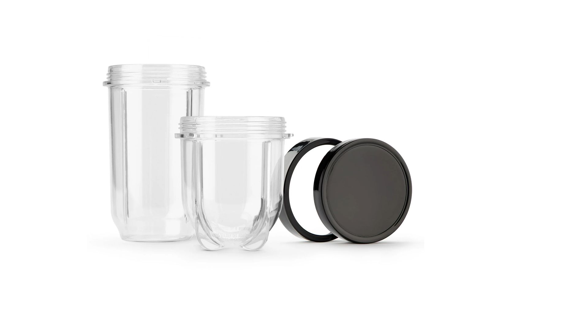 Magic Bullet Mini 14 oz. Licuadora personal compacta plateada/negra
