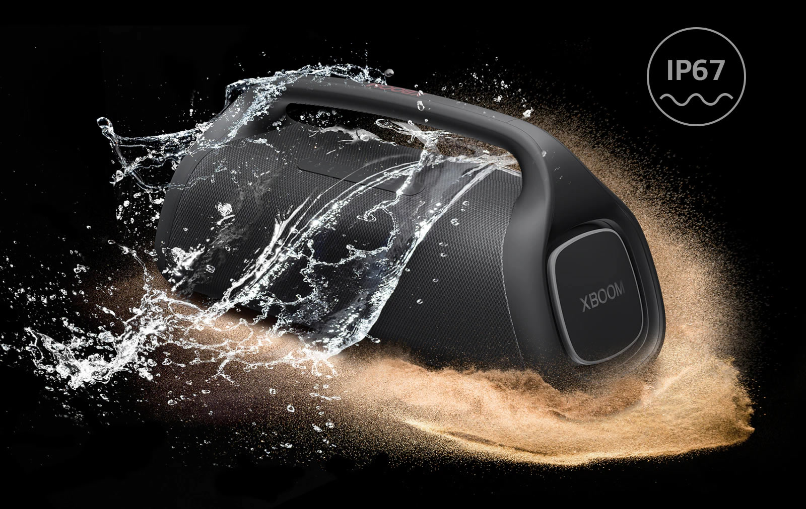 Bocina Bluetooth Portátil LG XBOOM GO XG9QBK - Negro