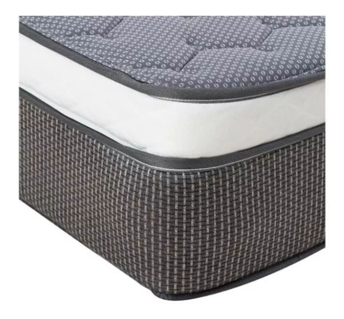 Colchon Matrimonial Spring Air De Colchoneta Gruesa Le Man