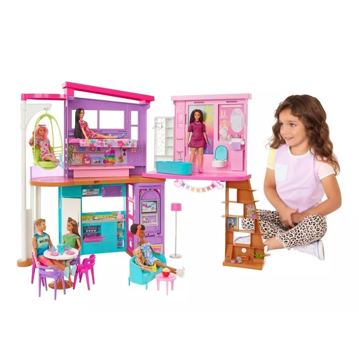 Casa De Muñecas Barbie Malibu