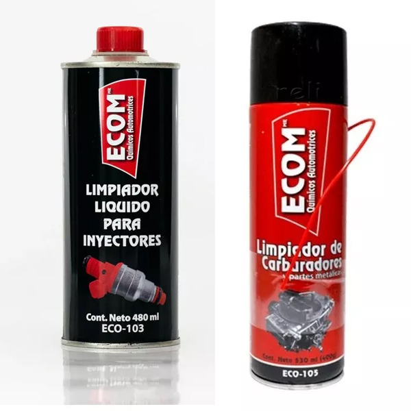 Limpiador Carburador Eco-105 + Limpiador Inyectores Eco-103
