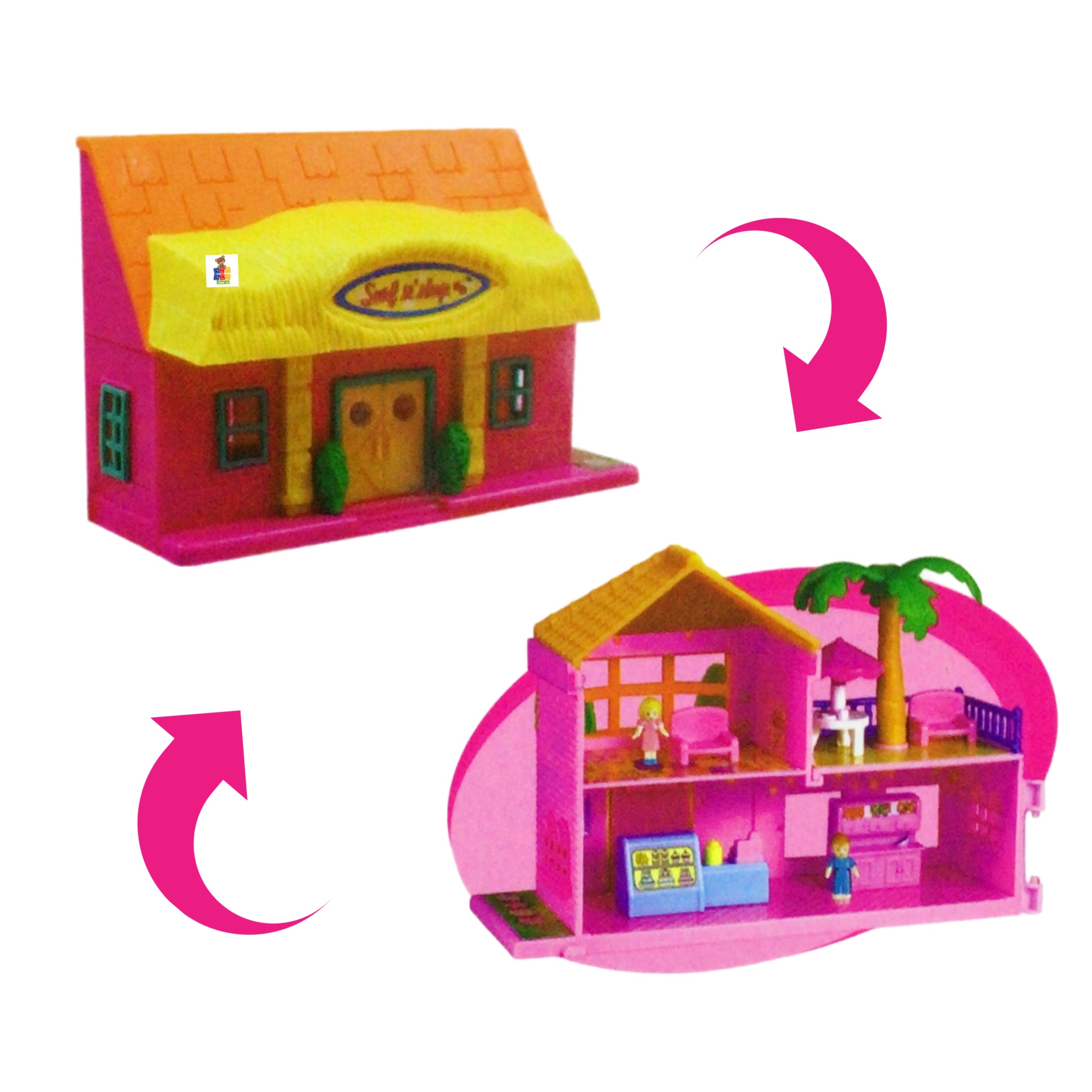 Casa De Muñecas Con Accesorios Juguete Little Master Family