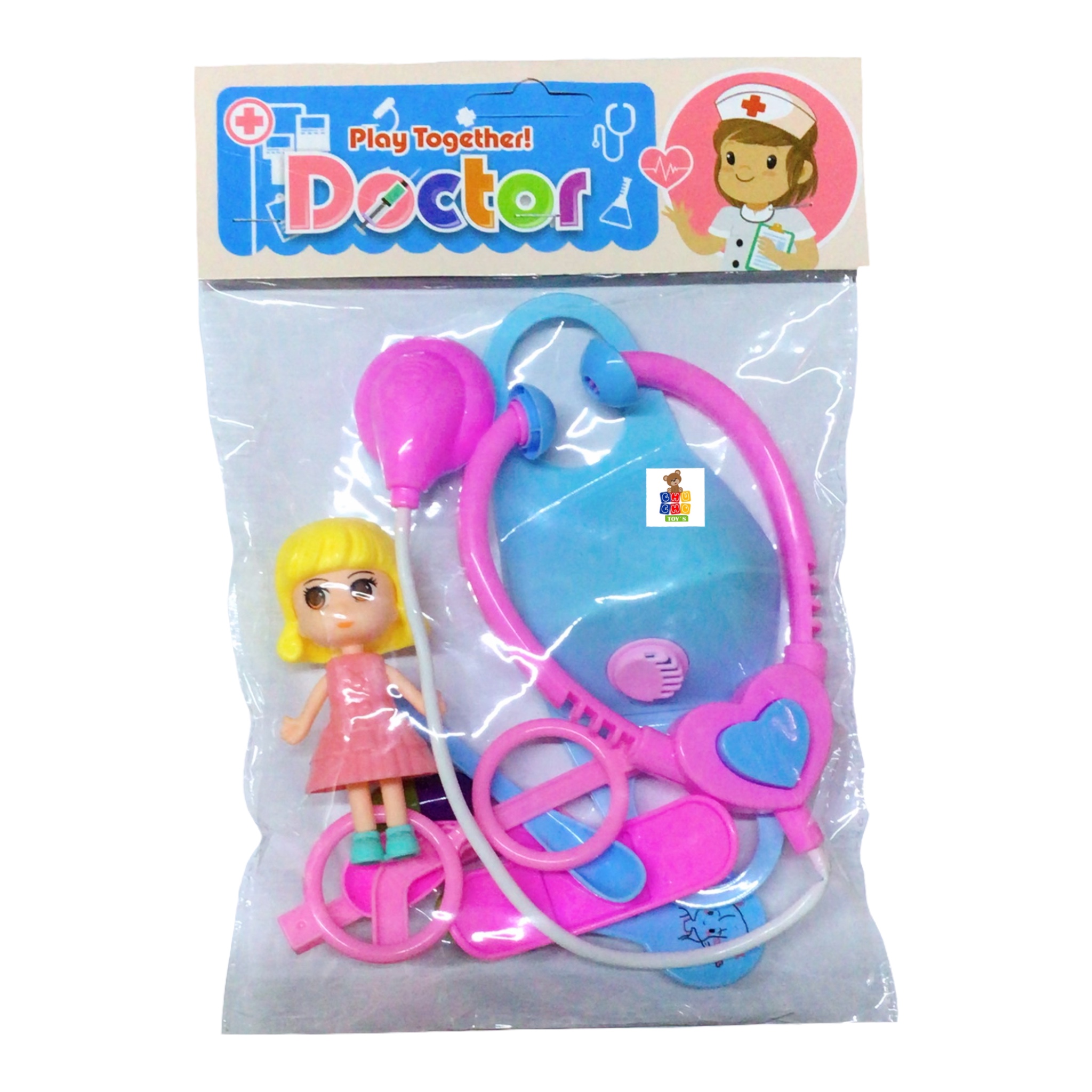 Muñeca Doctora Con Accesorios Juguete Niñas 30pz