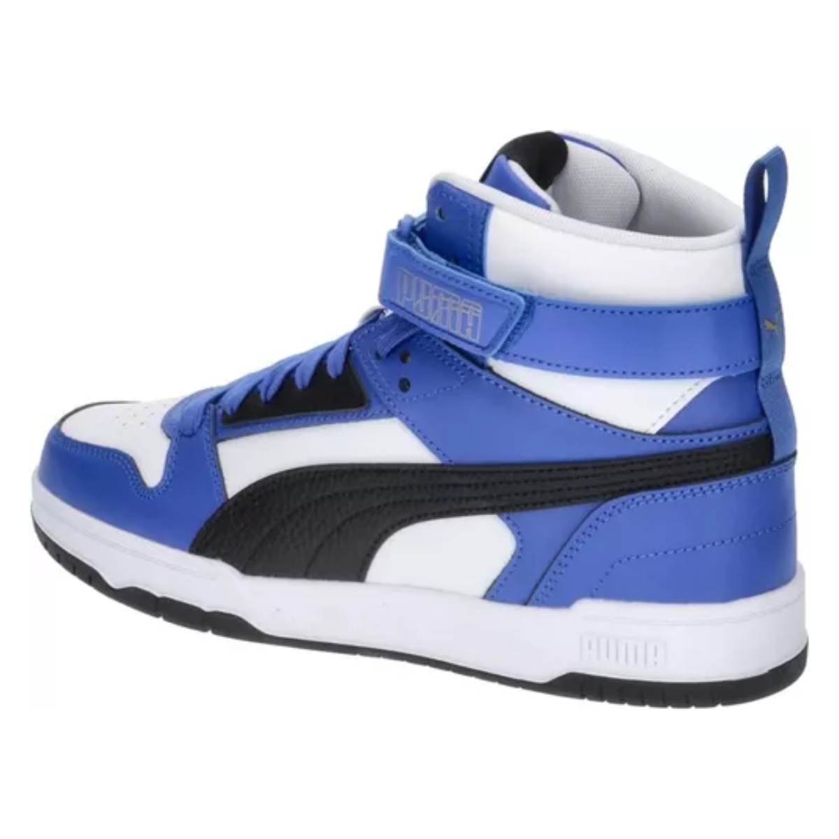 Puma azul cheap con blanco