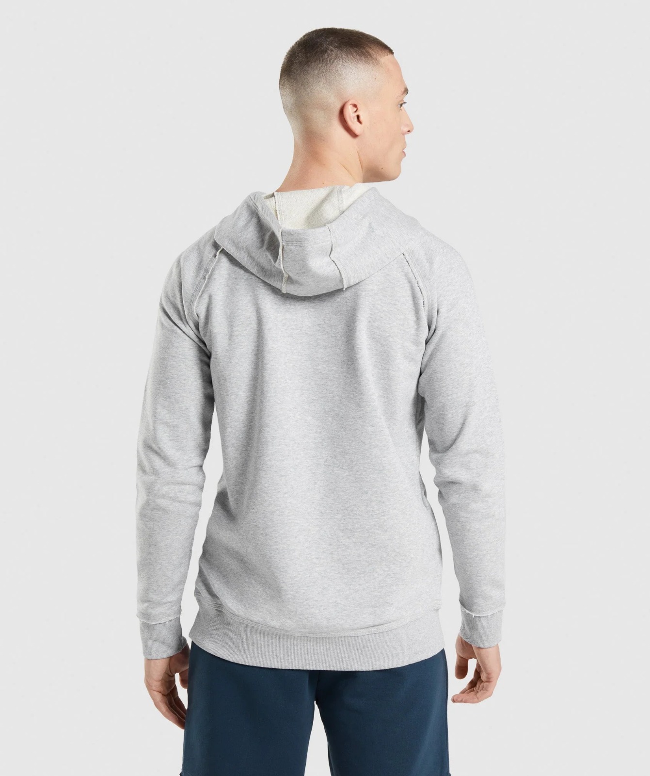 Sudadera Para Hombre Con Capucha Gymshark Gris