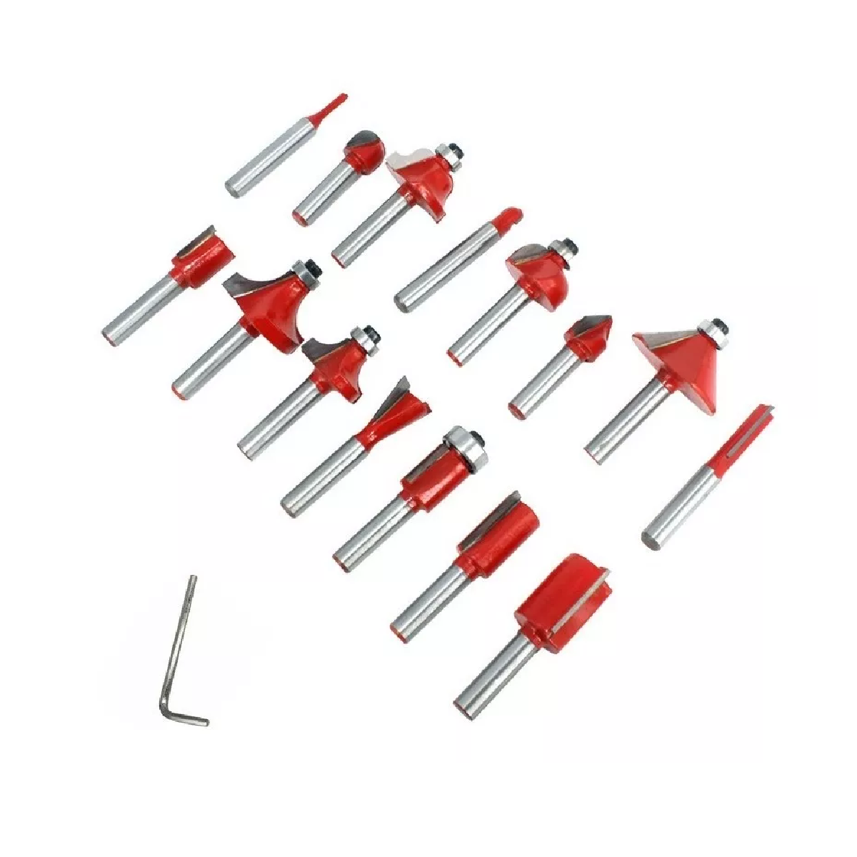 Router Recortadora Madera Rebajadora 800w +15 Brocas Carburo