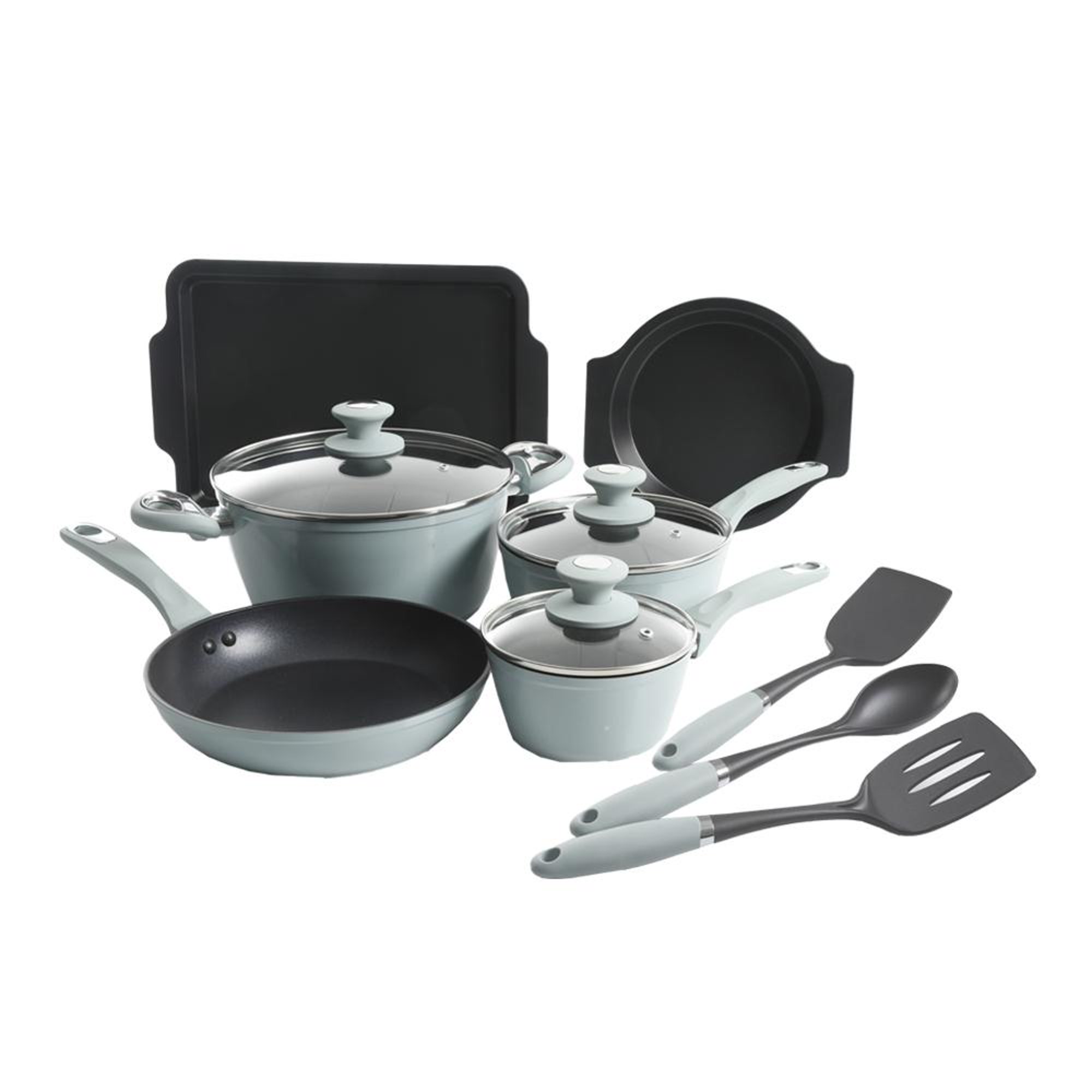 Batería Juejo de Cocina 12 piezas