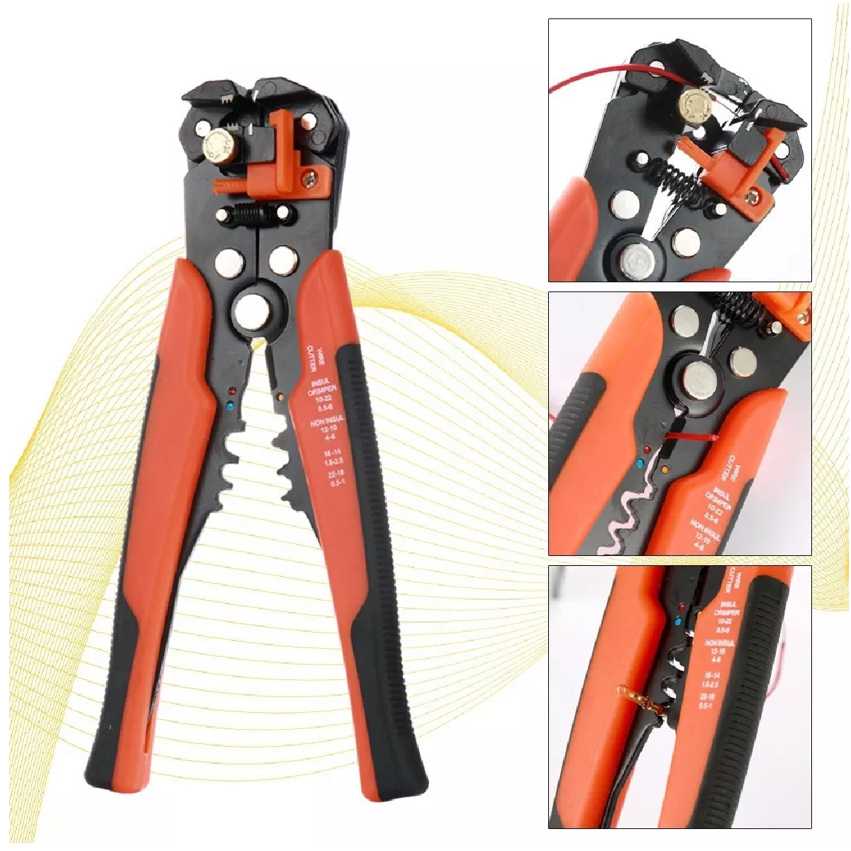 Kit De Terminales De Cable Eléctrico Aislados Conectores