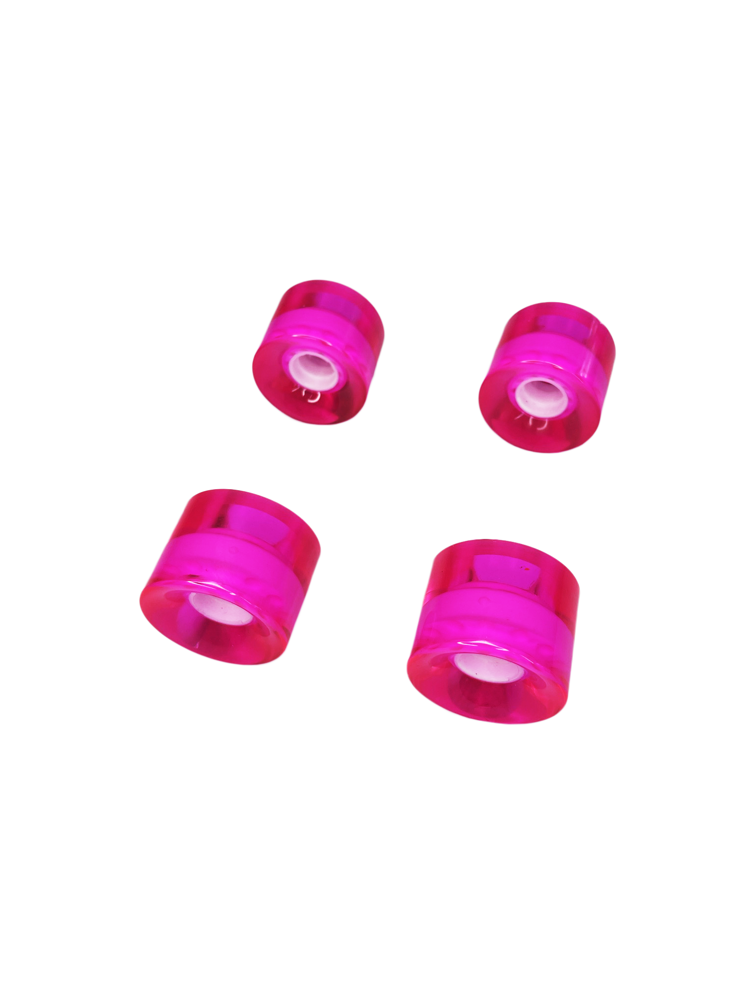 Set 4 Llantas Penny Medidas 60x45 Mm Rosa