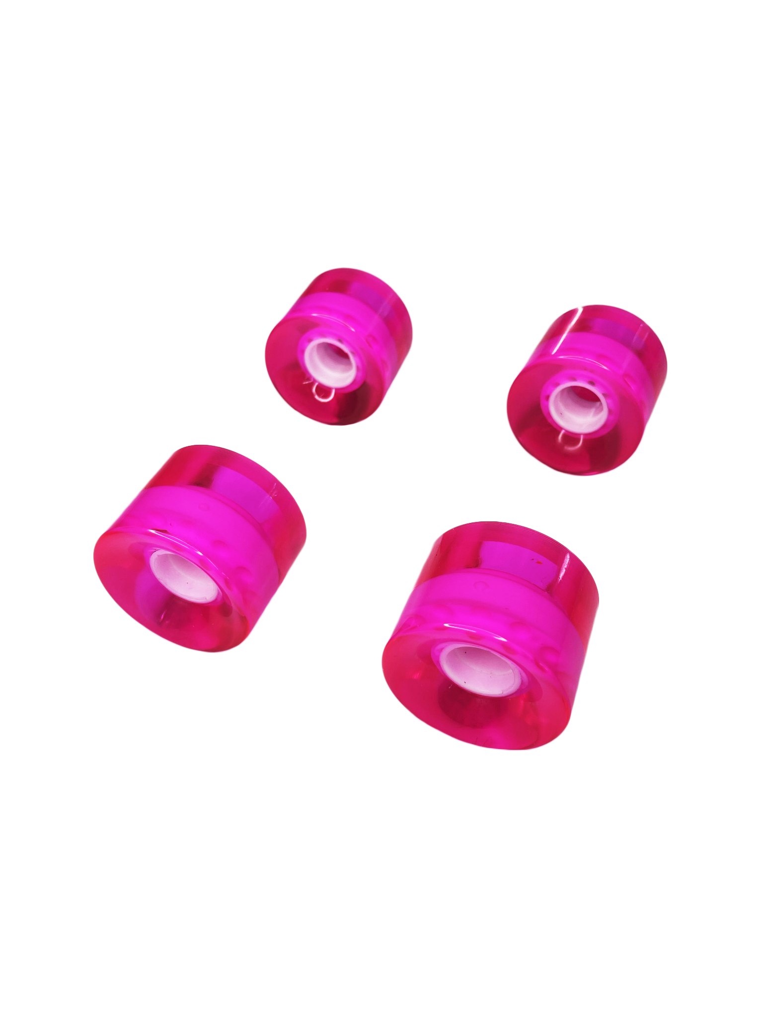 Set 4 Llantas Penny Medidas 60x45 Mm Rosa