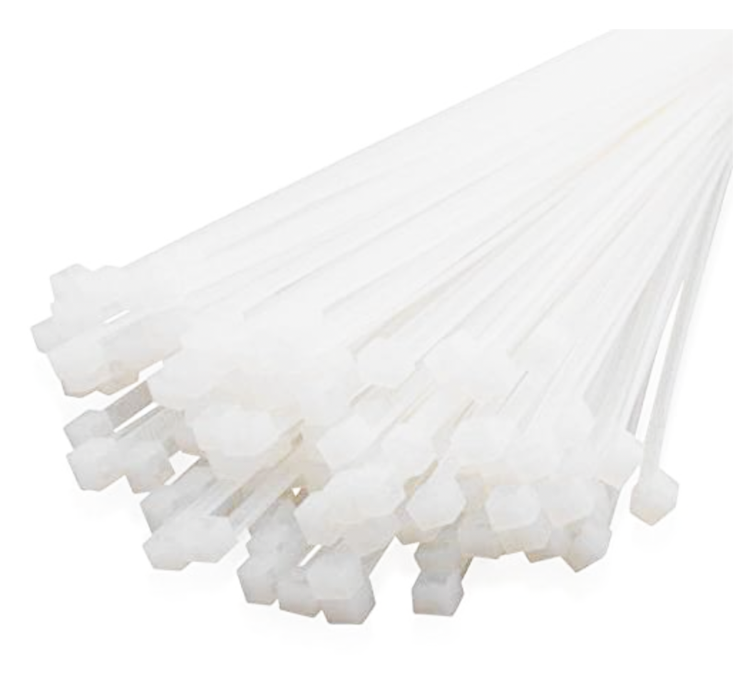 Cinchos Plastico 100 Pzas 15CM X 3.6MM Cables Nailon Fuerte