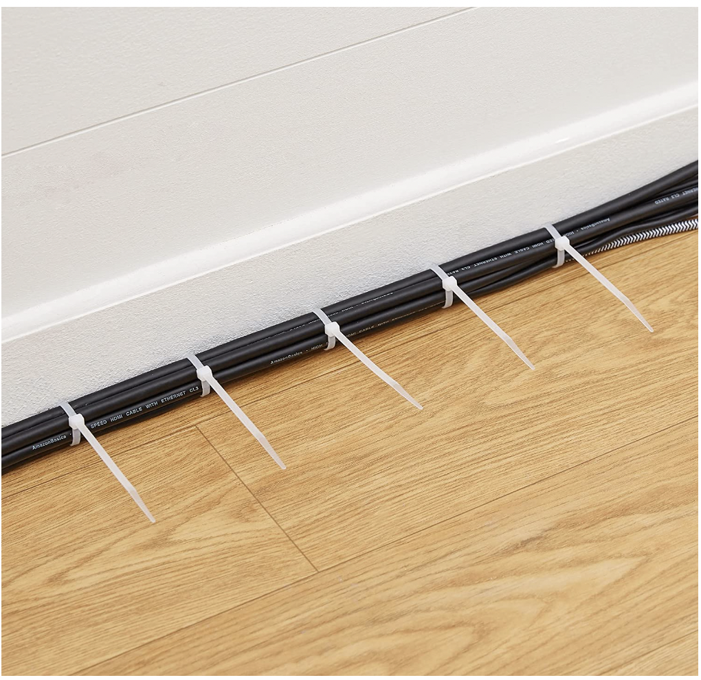 Cinchos Plastico 100 Pzas 15CM X 3.6MM Cables Nailon Fuerte