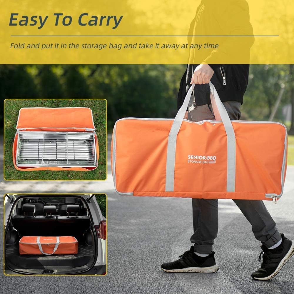 Asador plegable Portatil