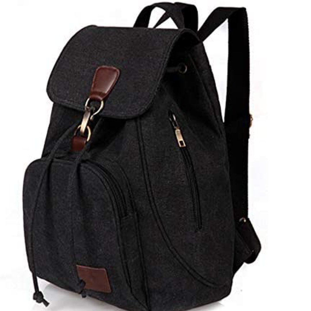 BLACK MAMUT Mochila Antirrobo para Mujer, Bolso Casual, Bolso de Hombro, Pequeña para Paseos, Universidad, Maquillaje, Cosméticos, Artículos Personales y Electrónicos, Juvenil, Impermeable