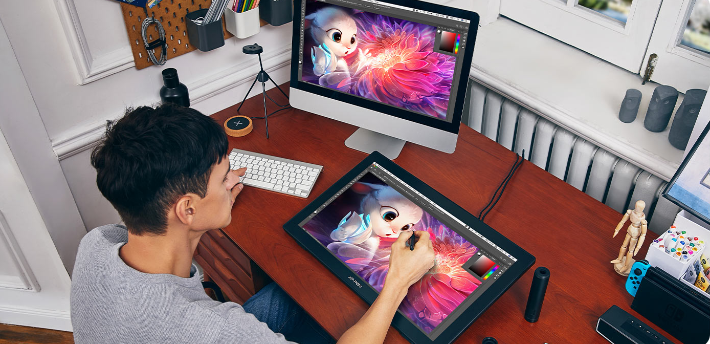 Tableta Grafica Xp-pen Artist 22 (2.ª G) Con Pantalla 1080p