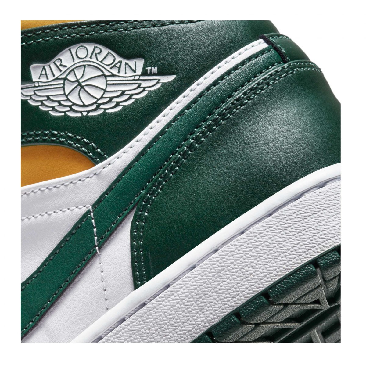 Tenis Air Jordan 1 #27.5cm Mid Verde (Hombre) 554724-371.